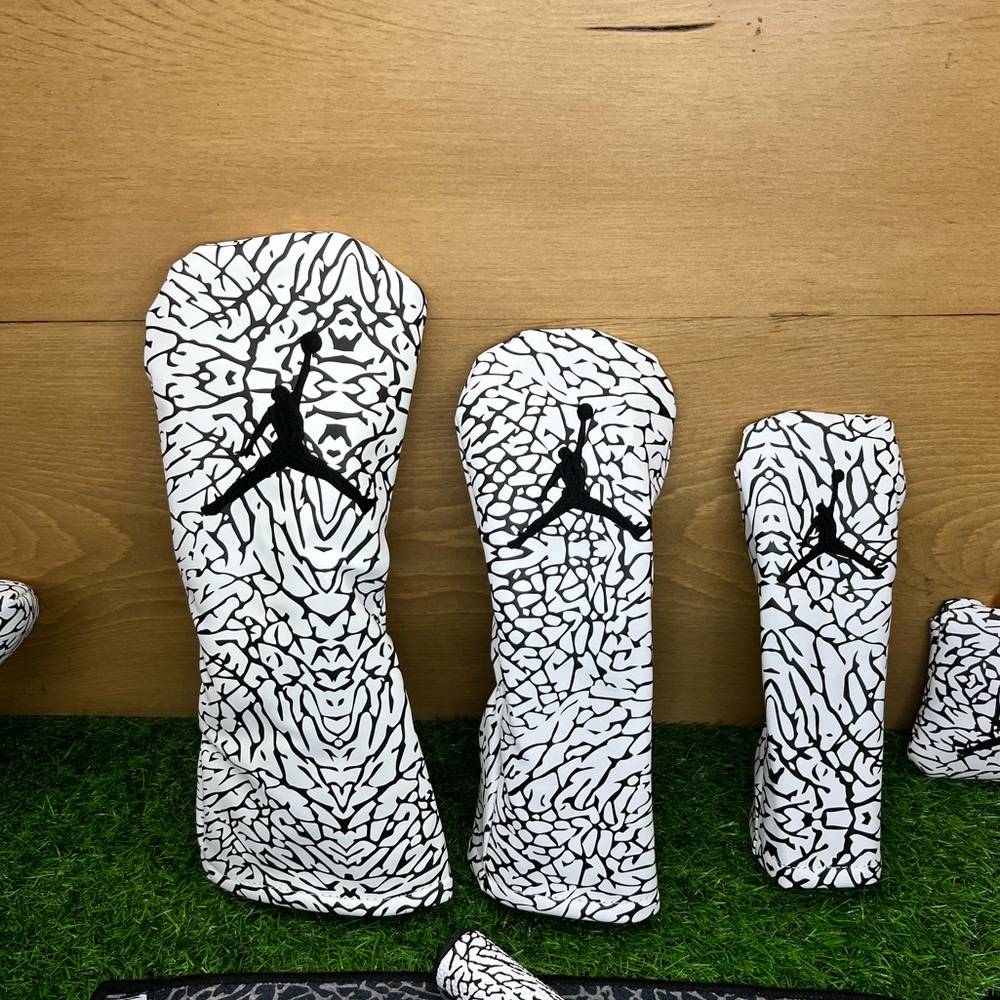 Air Jordan’s leather golf covers set